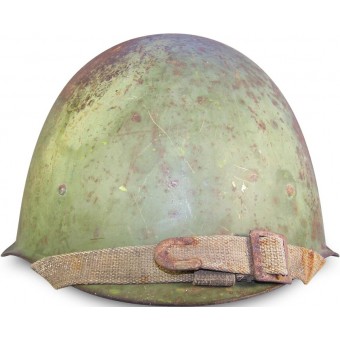 WW2 SSch- 40 helmet, attic found, uncleaned. Espenlaub militaria