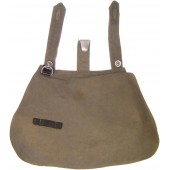 Early HJ breadbag, with a oilcloth HJ tag