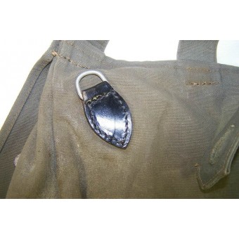 Early HJ breadbag, with a oilcloth HJ tag. Espenlaub militaria