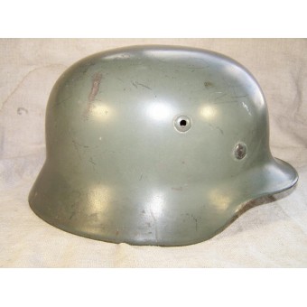 Third Reich, M 35 single decal Polizei helmet Q 66. Espenlaub militaria