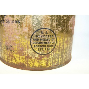 Lend-lease meat can, USA made special for Red Army.. Espenlaub militaria