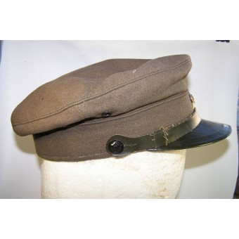 M 28 Field pea color wool visor hat.. Espenlaub militaria