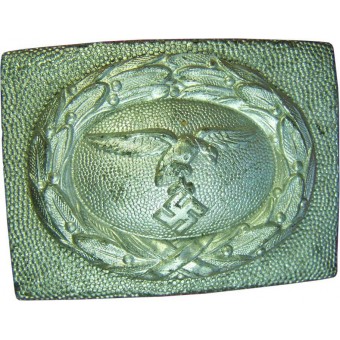 Luftwaffe Zink buckle, early, with drop tail eagle.. Espenlaub militaria