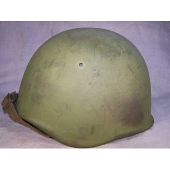 Soviet Russian WW2 SSch–40 steel helmet, ZKO, 1941 dated. Espenlaub militaria