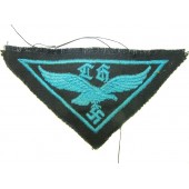 Luftwaffe helper breast eagle with gothic letters LH