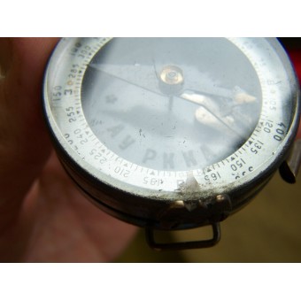 Soviet WW2 made compass. Marked. Espenlaub militaria