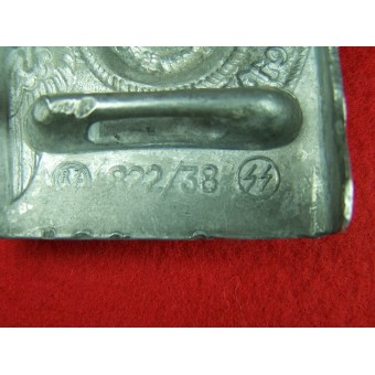 SS-VT aluminum belt buckle. Espenlaub militaria