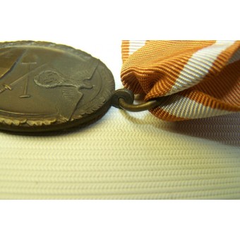 Westwall medal with original ribbon. Espenlaub militaria