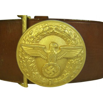 NSDAP Leiter/ leaders belt and buckle. Espenlaub militaria