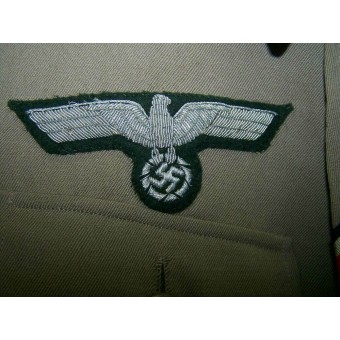 Oberfelwebel - Gebirsjager regiment 99 private purchased tunic.. Espenlaub militaria