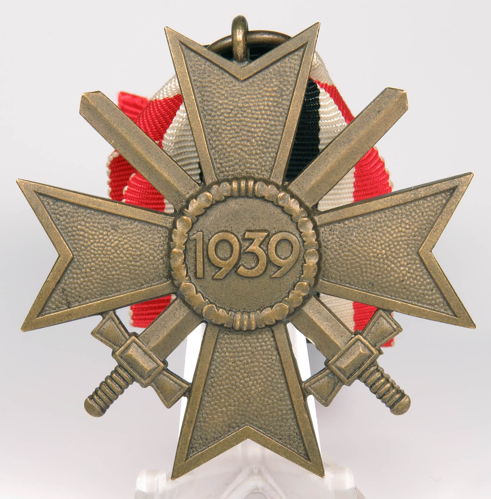War Merit Cross with Swords 2nd Class on a ribbon