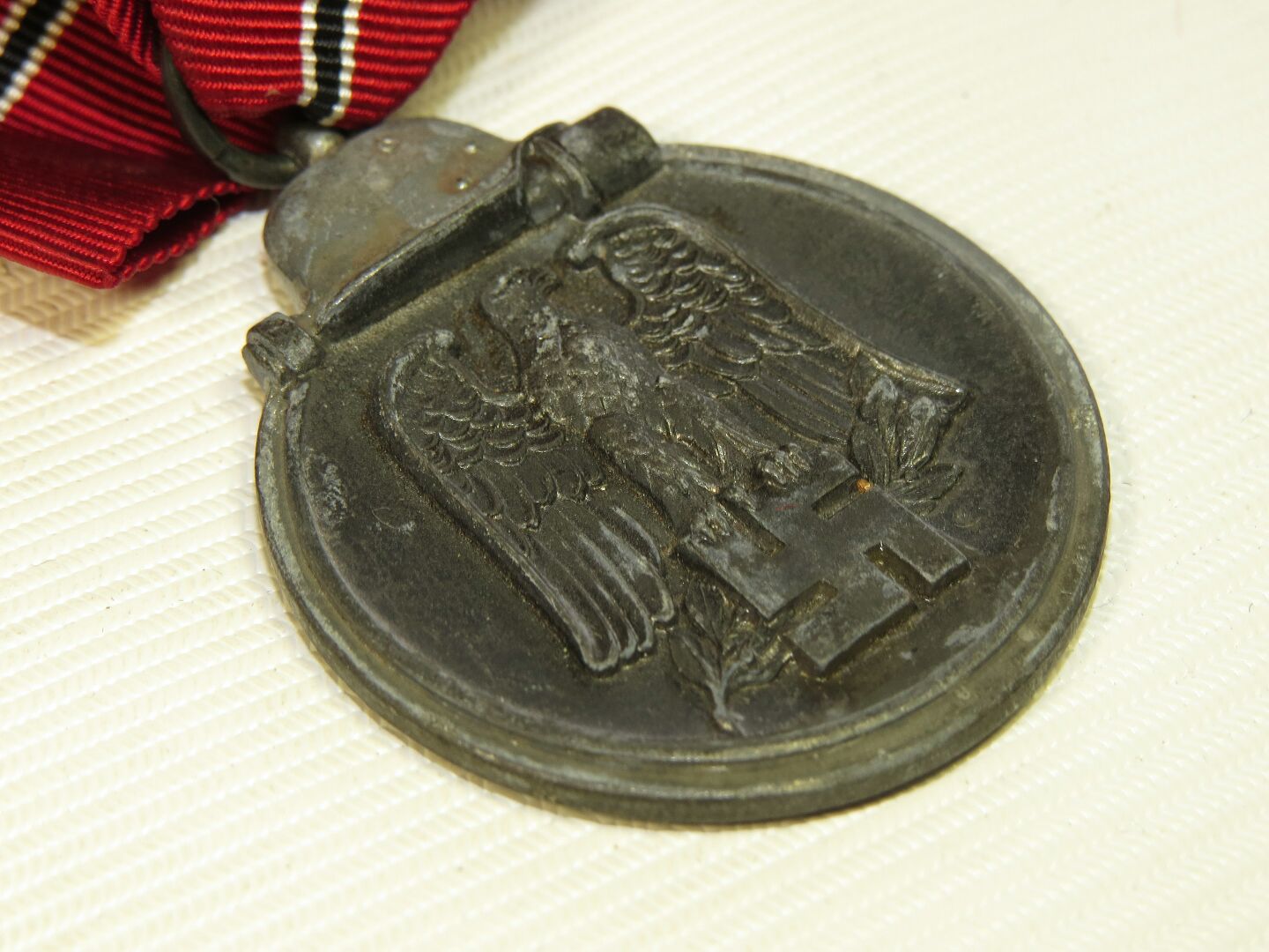 Reproduktion WW2 Deutsche Militär Armee 30mm breit Ostfront Medaille Band