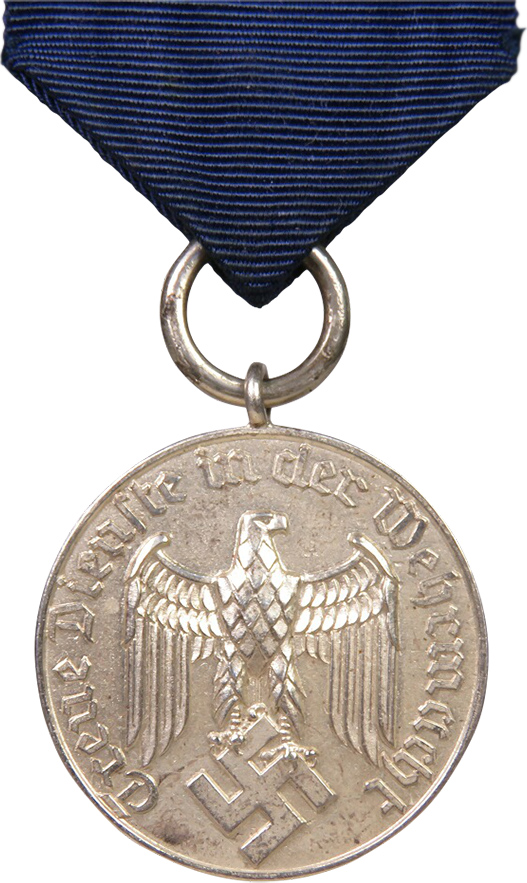 Treue Dienste In Der Wehrmacht 12 Wert Treue Dienste in der Wehrmacht Medaille- Wehrmacht 12 years of service