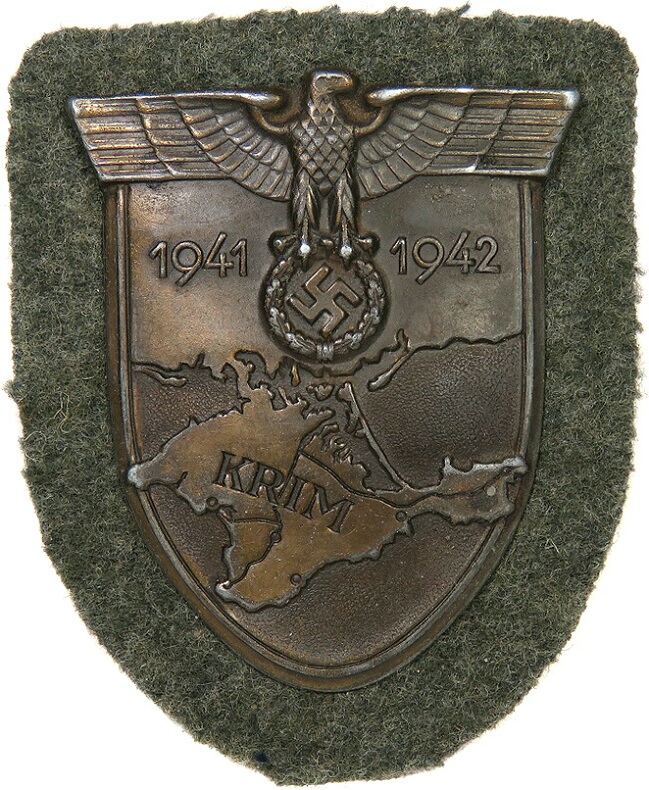Krim 1941 1942 Adler EK Military Militaria Pin Anstecker Badge Button 26 