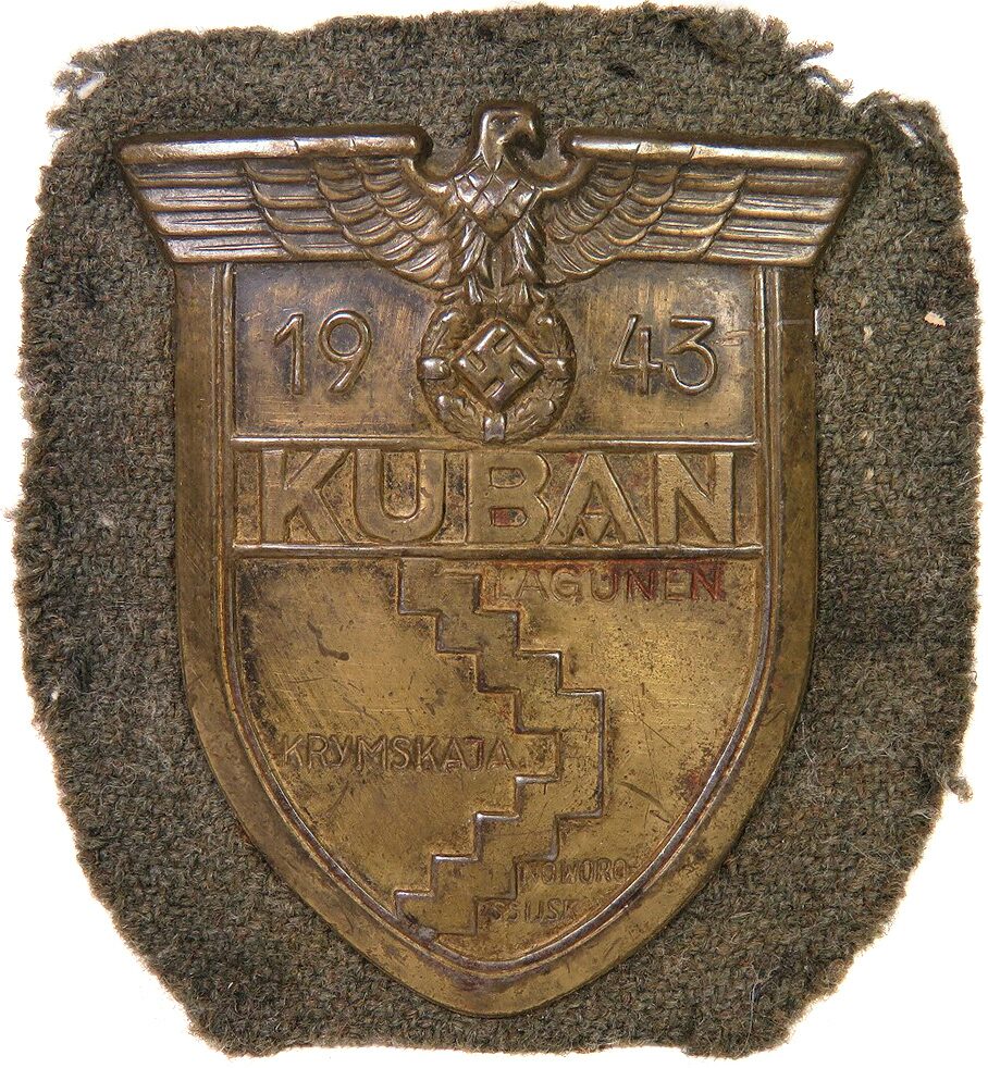 Pin Kuban 1943 Abzeichen 3,5 x 3 cm 