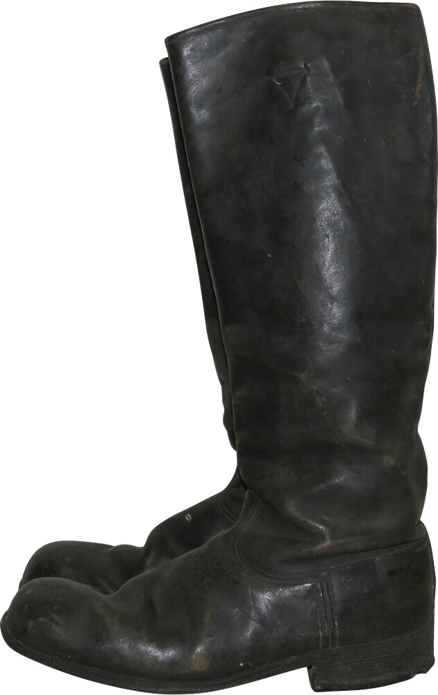 Imperial Russian long leather boots