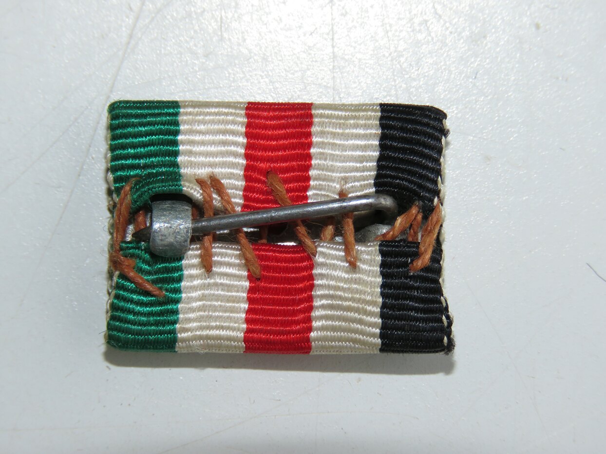 German Italian  African Medal Ribbon bar 