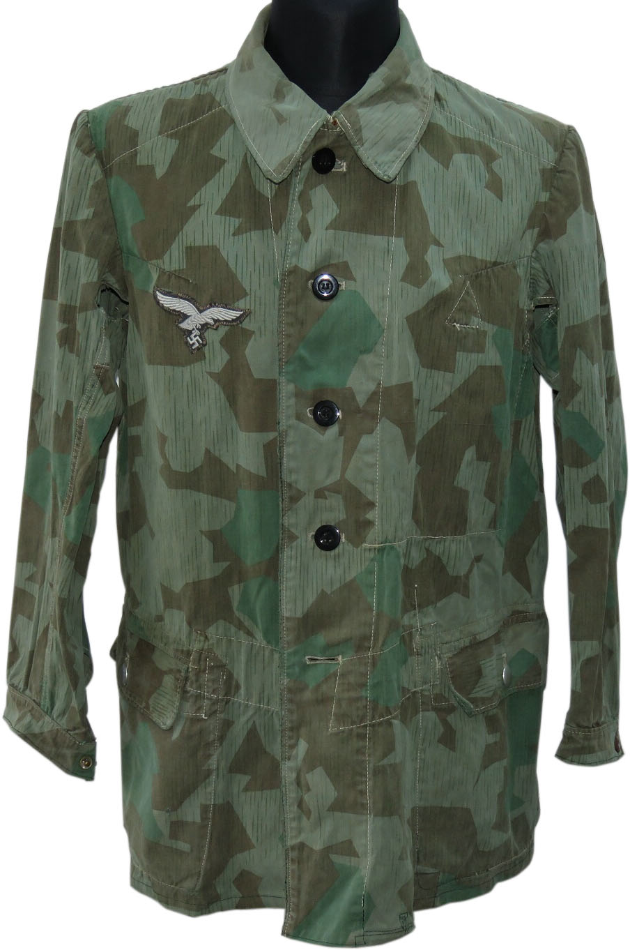 [Matériel] Où se procurer sa tenue et ses équipements ? - Page 2 Luftwaffe-felddivisions-smock-camouflage-grunmeliert-cloth-12182-1
