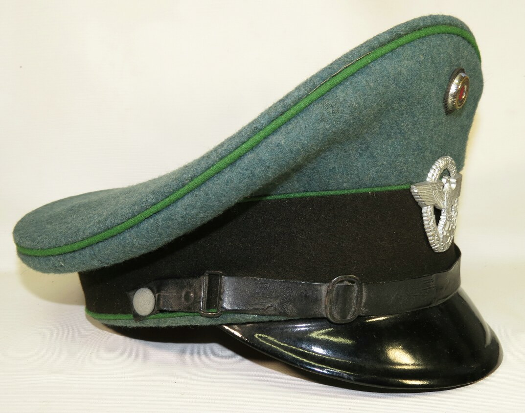 German WW2 Ordnungspolizei police visor 