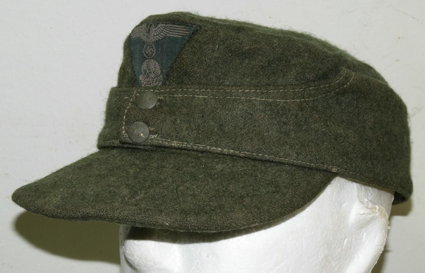 Waffen SS M43 field cap, SS 