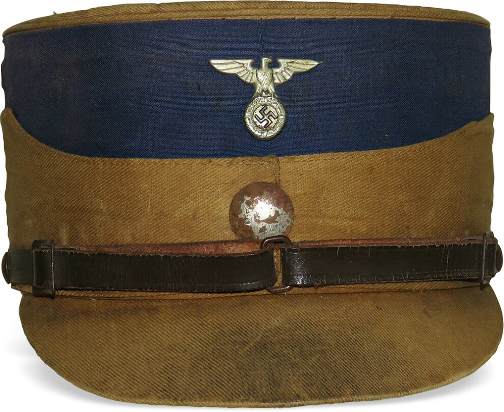 Salty SA Kepi with the navy blue band 
