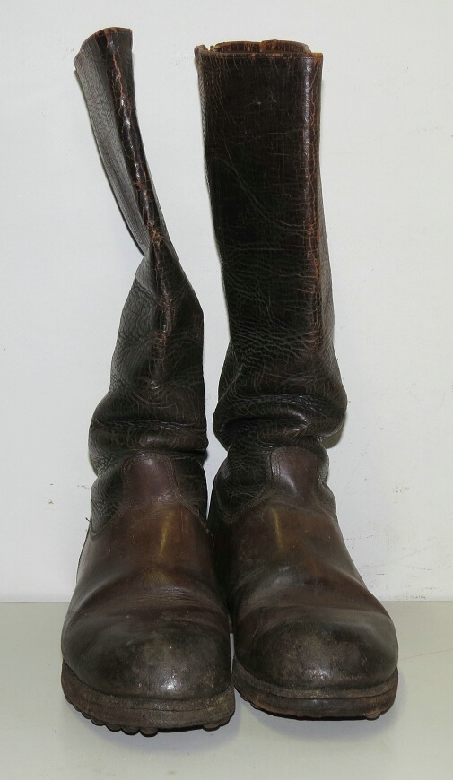 German soldier long boots.- Uniforms
