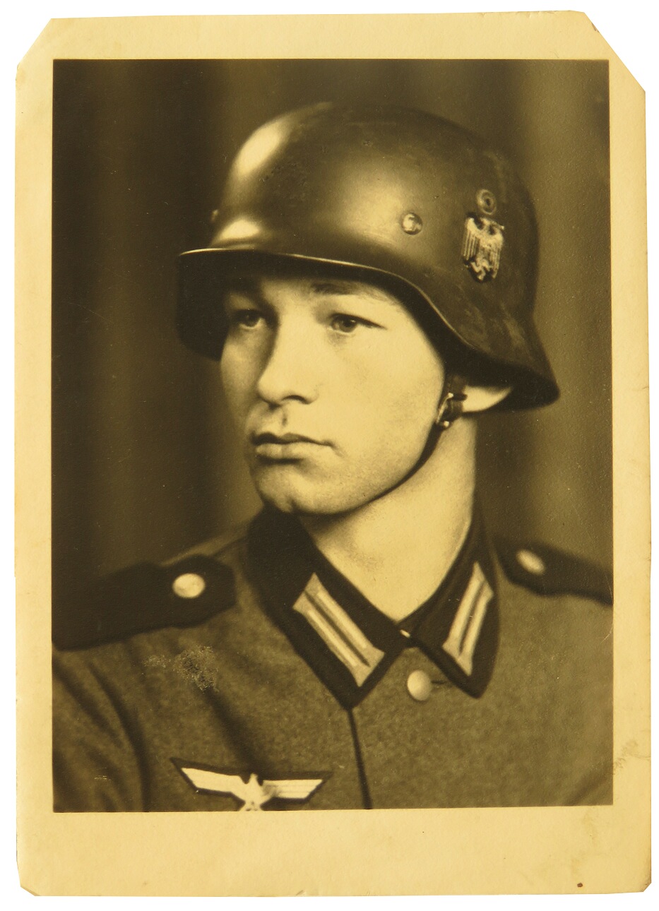 Soldat Foto Wehrmacht Portrait 