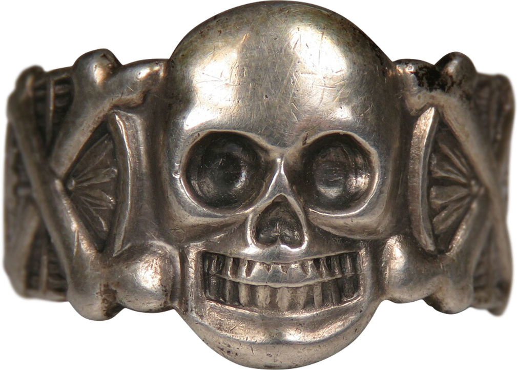 Totenkopf Silver 835 Skull Ring Hussar ring 2 