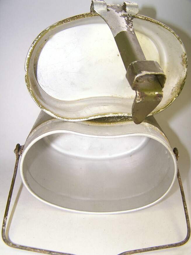 Soviet mess kit, complete set, inside is near mint. , dated 1941 ...