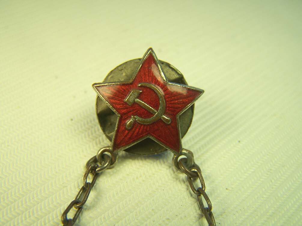 Soviet pre-war made badge of the Soviet Red Cross- Awards & Badges